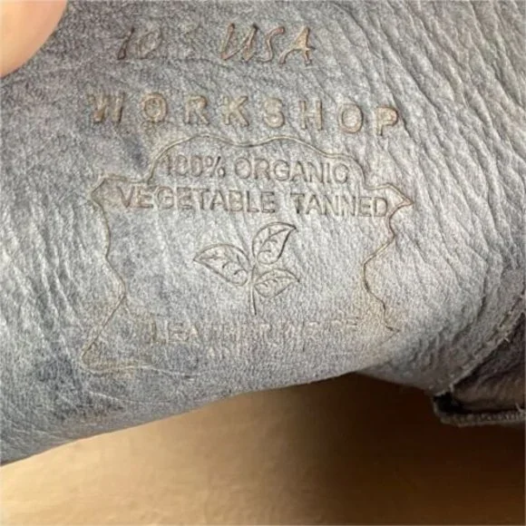 Bed Stu Workshop Organic Vegetable Tanned Leather Oxford Casual Shoes Men's 10.5 - Picture 8 of 9